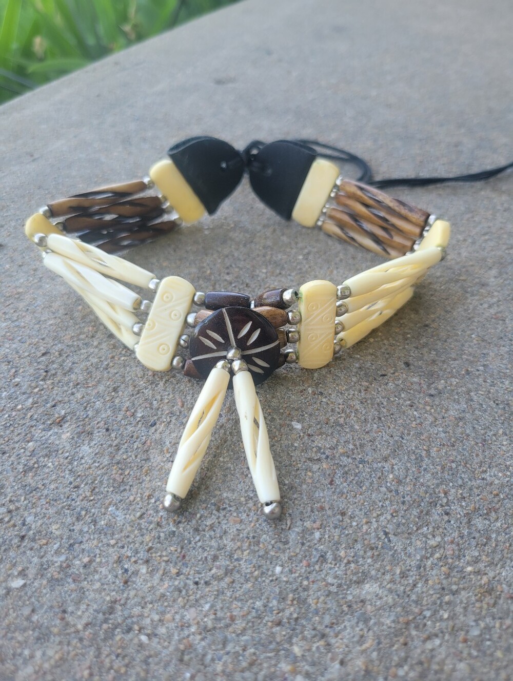 Alternative: Southwestern Tribal Statement Choker Necklace Boho Festival